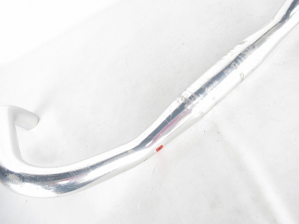 ブルホーンバーハンドル　RB-021 SSB　シルバー　31.8mm/380mm（芯芯/エンド部）