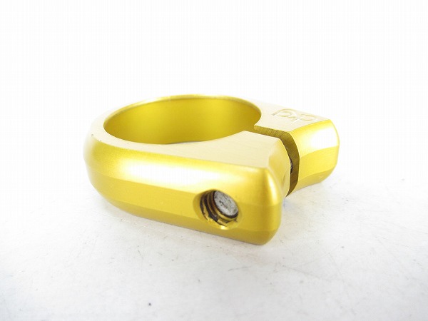 シートクランプ　ボルトタイプ　ゴールド　実測内径：31.8mm