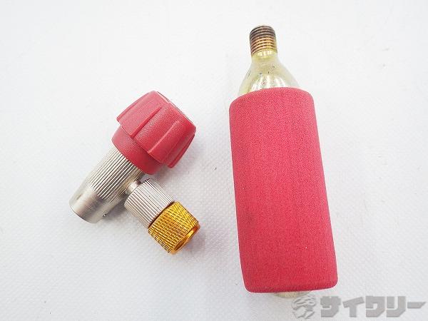 CO2ボンベアダプター＆インフレーター