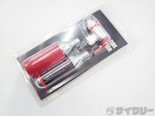 携帯ポンプ CO2 ボンベセット レバータイプ