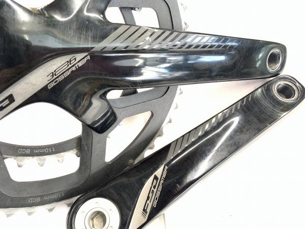 クランクセット GOSSAMER 326 172.5mm 52/36T