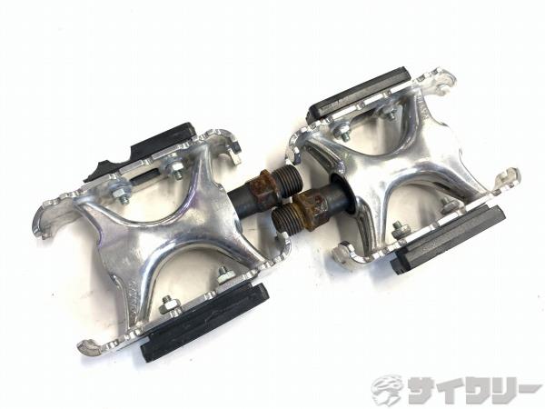 フラットペダル シルバー ※反射板欠品