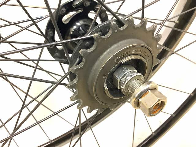 ピスト用帆ホイールセット  700c