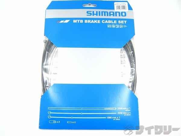 MTBブレーキケーブルセット SUS ブラック Y80098021