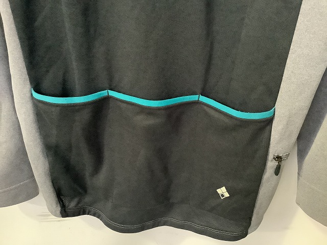 フルジップ長袖ジャージ Sサイズ グレー
