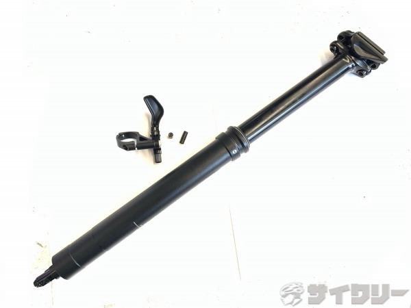 ドロッパーシートポスト ブラック 30.9/およそ425mm(実測)