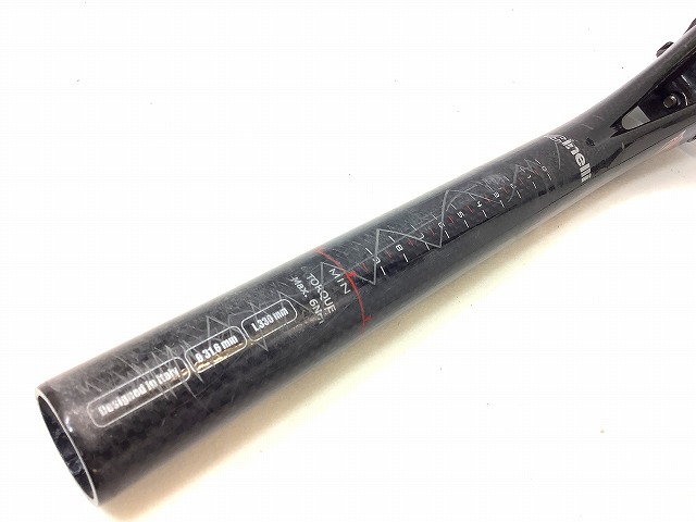 カーボンシートポスト RAM 31.6x330mm