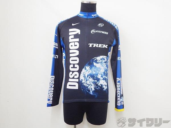 ハーフジップ長袖ジャージ Discovery Mサイズ