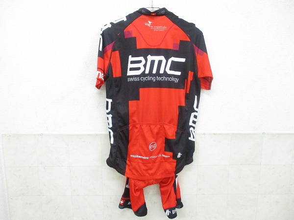 半袖ジャージビブショーツセット BMCロゴ Lサイズ