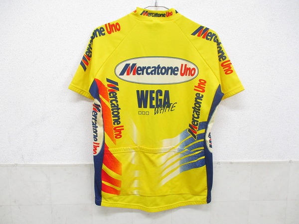 半袖フルジップジャージ Mercatoneロゴ XLサイズ