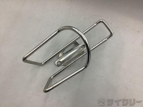 ボトルケージ レーサーボトル用　シルバー