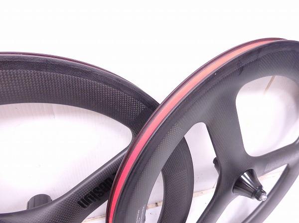 TRI SPOKE バトンホイール ターン Kitt design CarbonTri-spoke F-Wheel(カーボンバトン