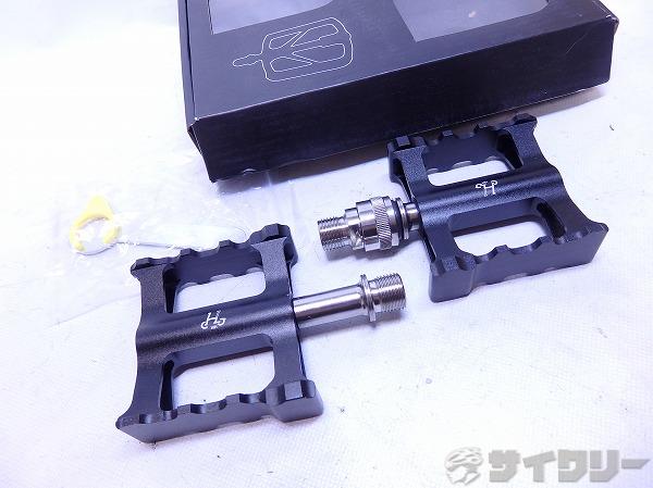 片側着脱式ペダル チタンアクスル
