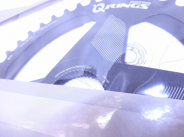 ダイレクトマウント楕円チェーンリング Q-ring 44ｔ