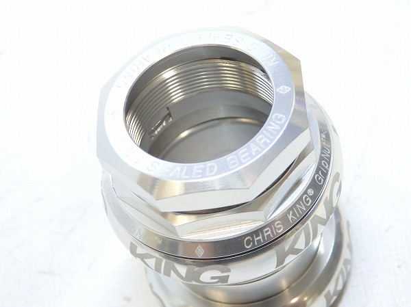 ヘッドパーツ GripNut シルバー OSスレッド