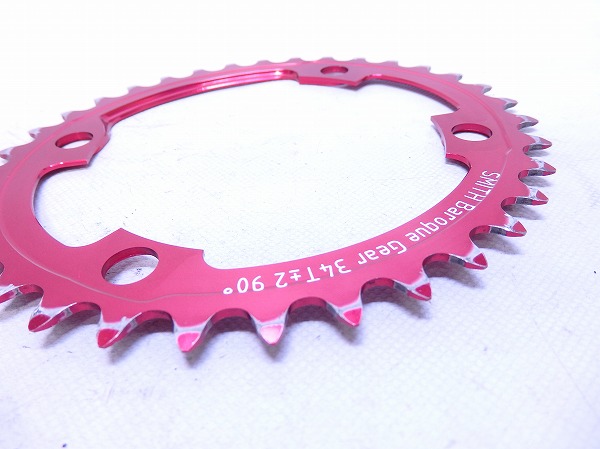 楕円インナーチェーンリング BAROQUE GEAR 34T ±2 90°/PCD110