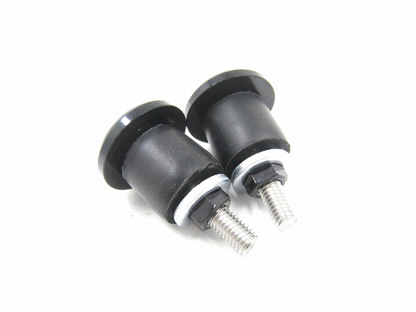 バーエンドキャップ　EC-02　ブラック 内径：15.5mm