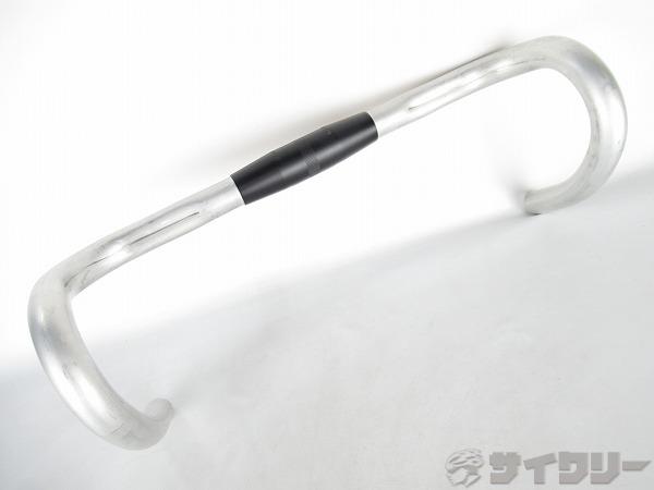 ドロップハンドル　M101　シルバー/ブラック　31.8mm/400mm（芯芯/エンド部）