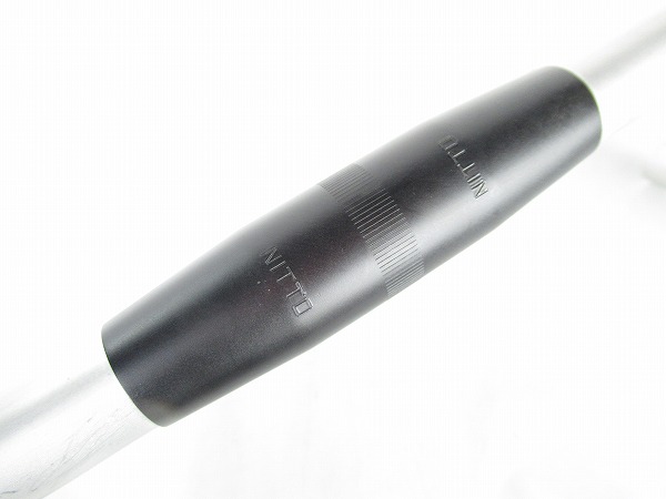 ドロップハンドル　M101　シルバー/ブラック　31.8mm/400mm（芯芯/エンド部）