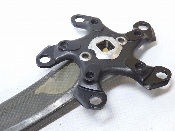 トリプル用カーボンクランクアーム 175mm/PCD110-74mm