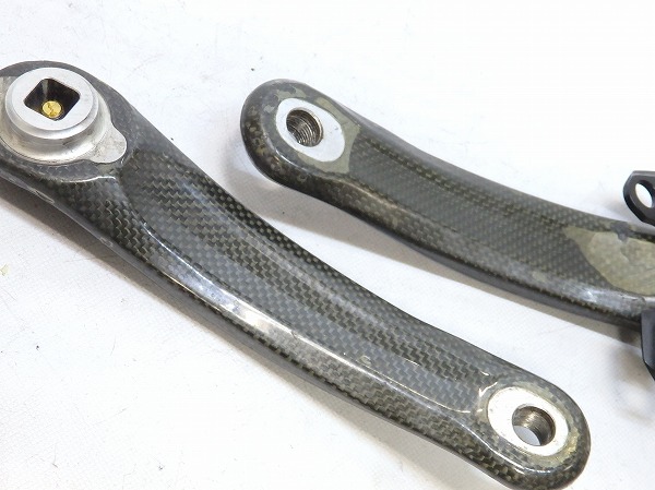 トリプル用カーボンクランクアーム 175mm/PCD110-74mm