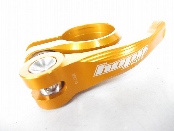 シートクランプ　クイックリリース　ゴールド　対応径：28.6mm