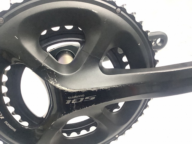 クランクセット FC-5800 105 50/34T 170mm 削れあり
