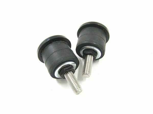 バーエンドキャップ　EC-02　ブラック 内径：17.5mm