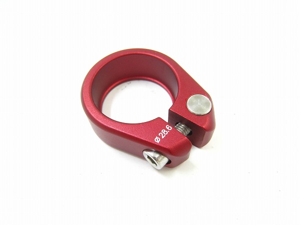 シートクランプ バンテージクランプ2 28.6mm レッド