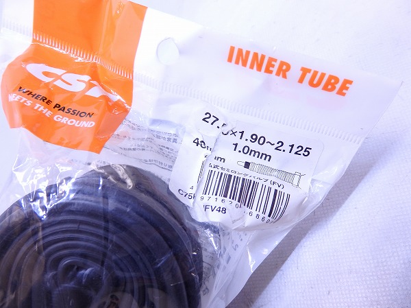 チューブ 27.5x1.90-2.125 仏式 48mm