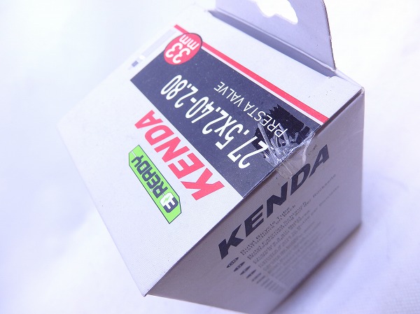 チューブ 27.5x2.40-2.80 仏式 33mm