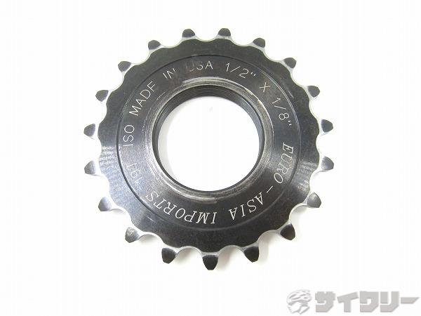 固定コグ DELUX STEEL TRACK COG 19T 厚歯