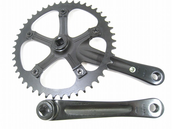 シングルクランク 46T 厚歯 170mm スクエア PCD130