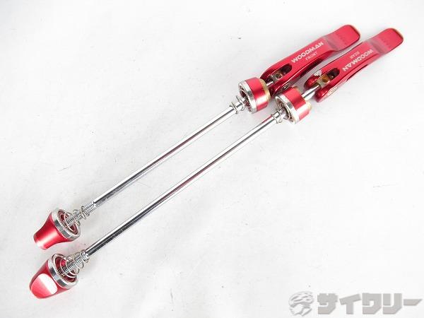 クイックリリース　GATOR COMP Z　前後　レッド　100/130、135mm