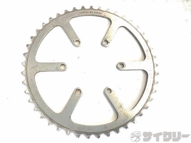 チェーンリング 45T 6穴式 使用感あり