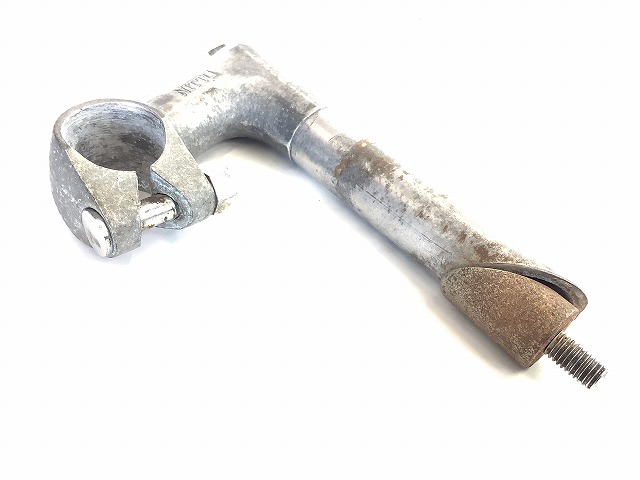 スレッドステム 70/約25.4/22.2mm シルバー 錆あり