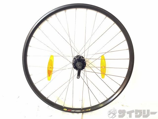 リアホイール XM321 DISC 26インチ 559×21 135mm/32H 6穴式
