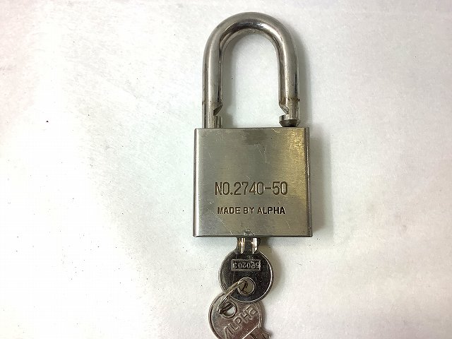 南京錠 STAINLESS STEEL N2740-50mm