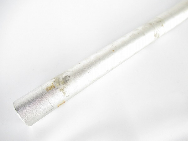フラットバーハンドル　シルバー　25.4mm/580mm