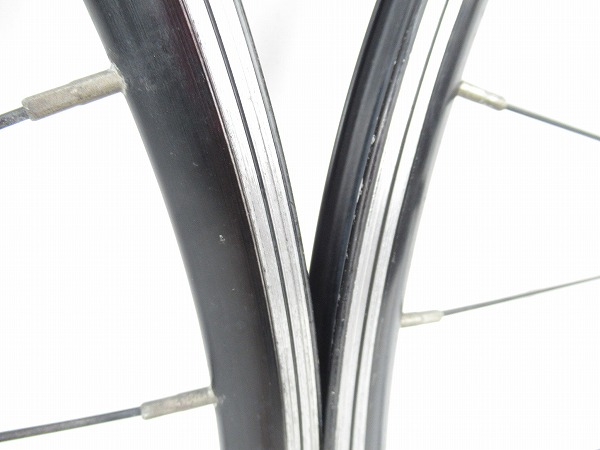 ホイール前後　700C　クリンチャー　100/130mm　シマノフリー（8-10S）　※フレ有