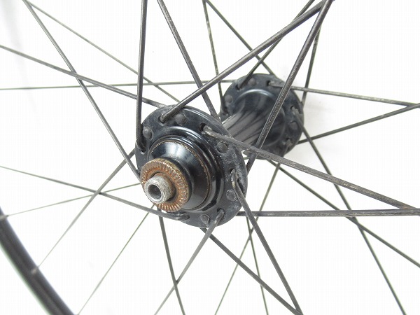 ホイール前後　700C　クリンチャー　100/130mm　シマノフリー（8-10S）　※フレ有