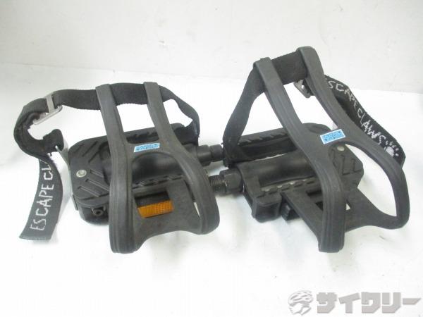 トゥクリップペダル ブラック