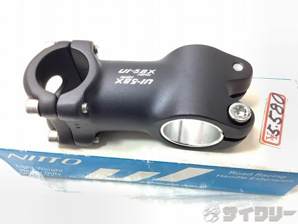アヘッドステム UI-5BX ブラック 60mm/φ26.0mm/OS/82°