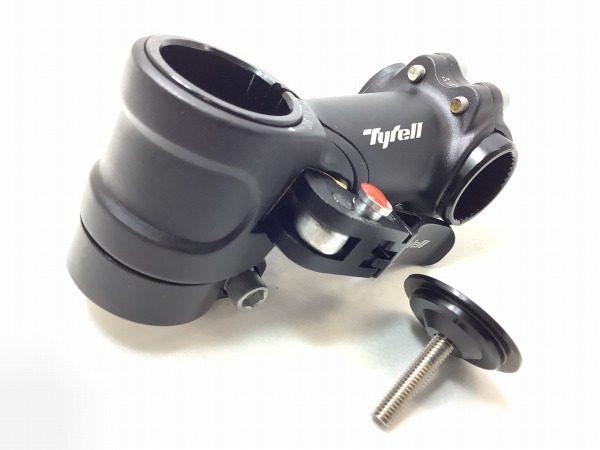 ターンステム ブラック 90mm/φ31.8mm/OS