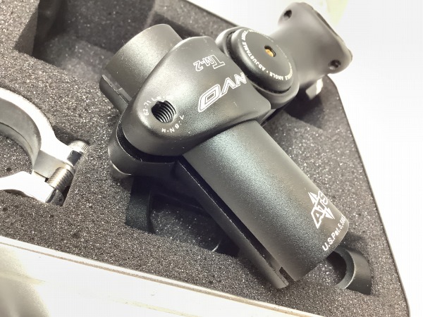 角度可変ATSステム TM-2 ブラック 110mm/φ25.4mm/OS