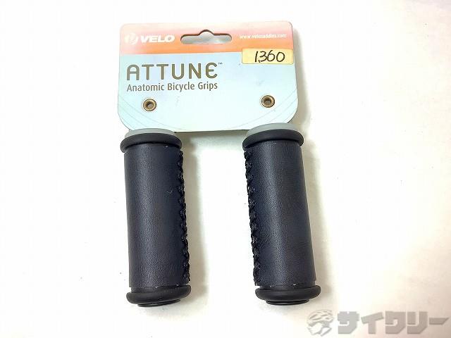レザー調ショートグリップ ATTUNE ブラック