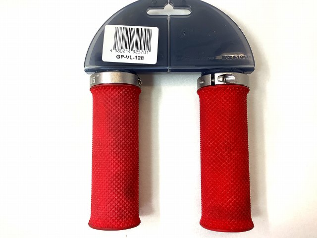 ショートロックオングリップ GRABS レッド