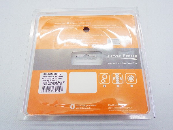 シフトインナーケーブル Reaction PTFEコート φ1.1mm ｘ 2,100mm