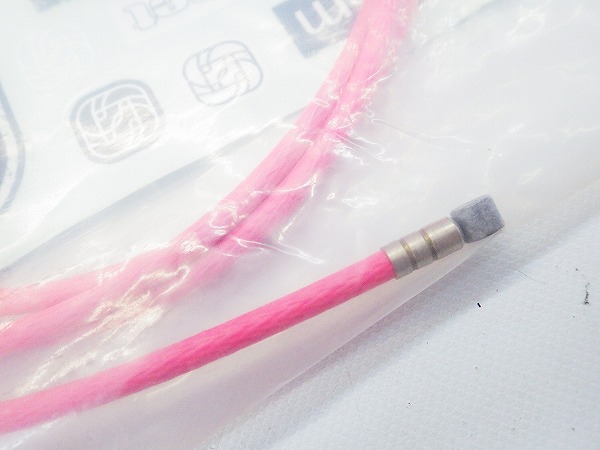 MTB用ブレーキケーブルセット ピンク