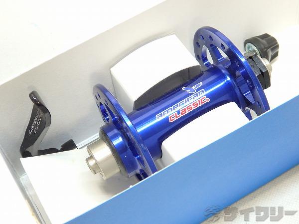フロントハブ MTB105 32H/100mm ブルー